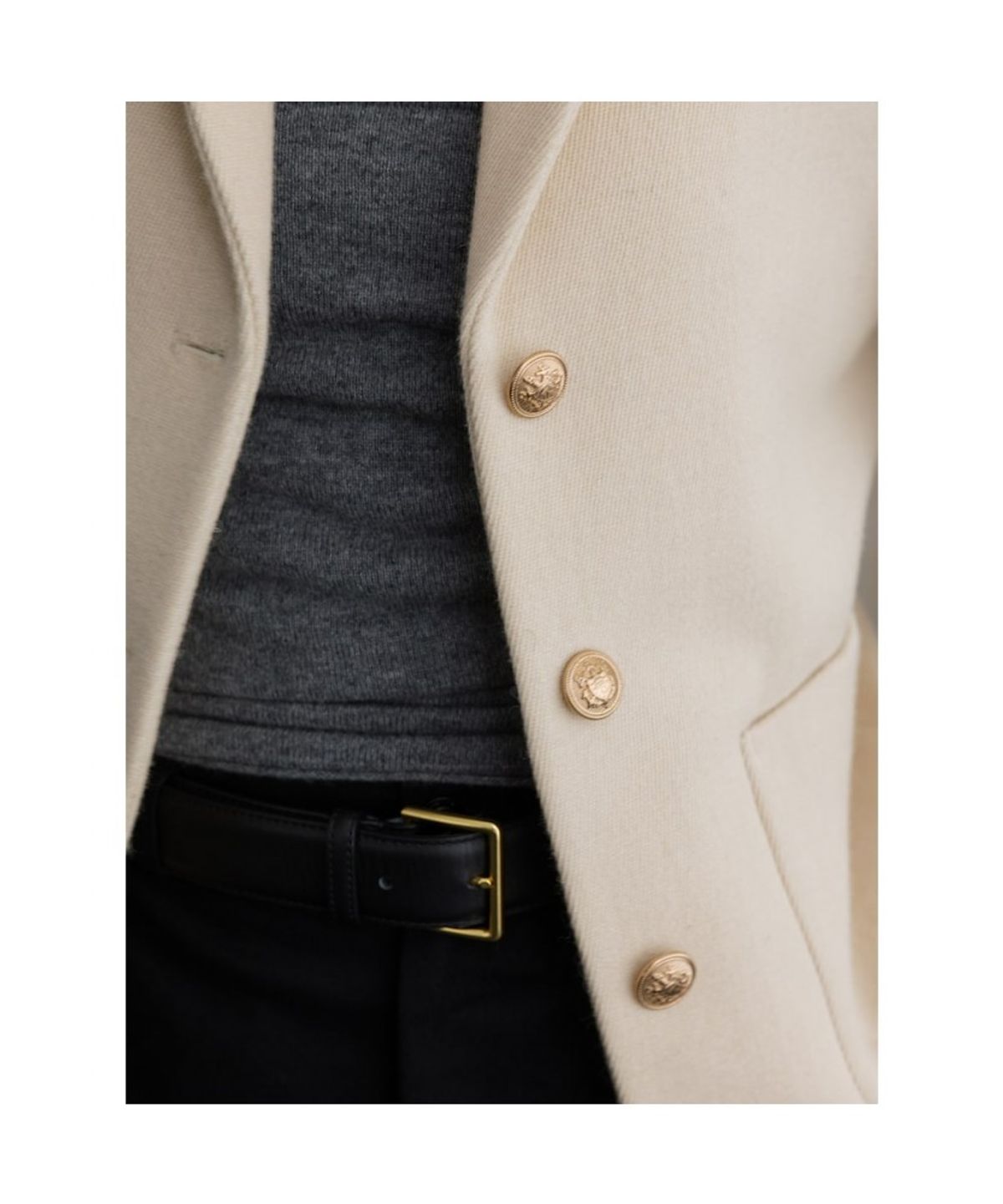 디애퍼처(THE APERTURE) Lovat Tweed Jacket  Ivory (TA5X11A030)