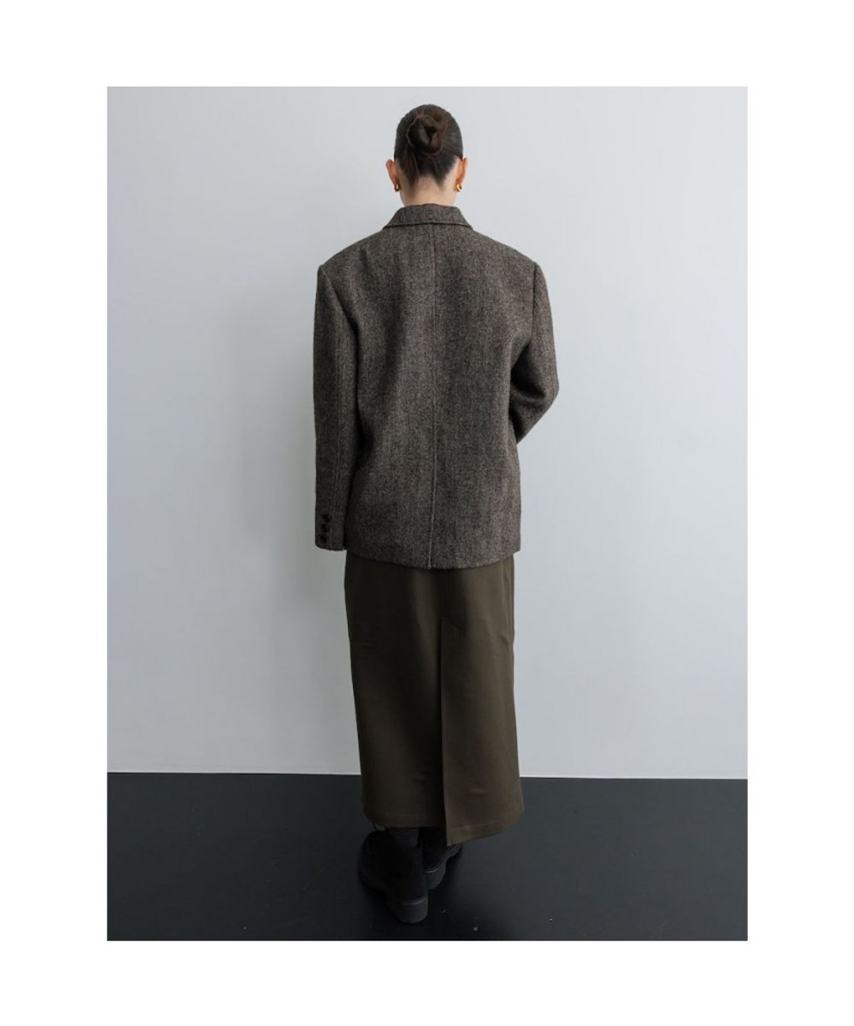 디애퍼처(THE APERTURE) Lovat Single Jacket  Brown (TA5X11A07D)
