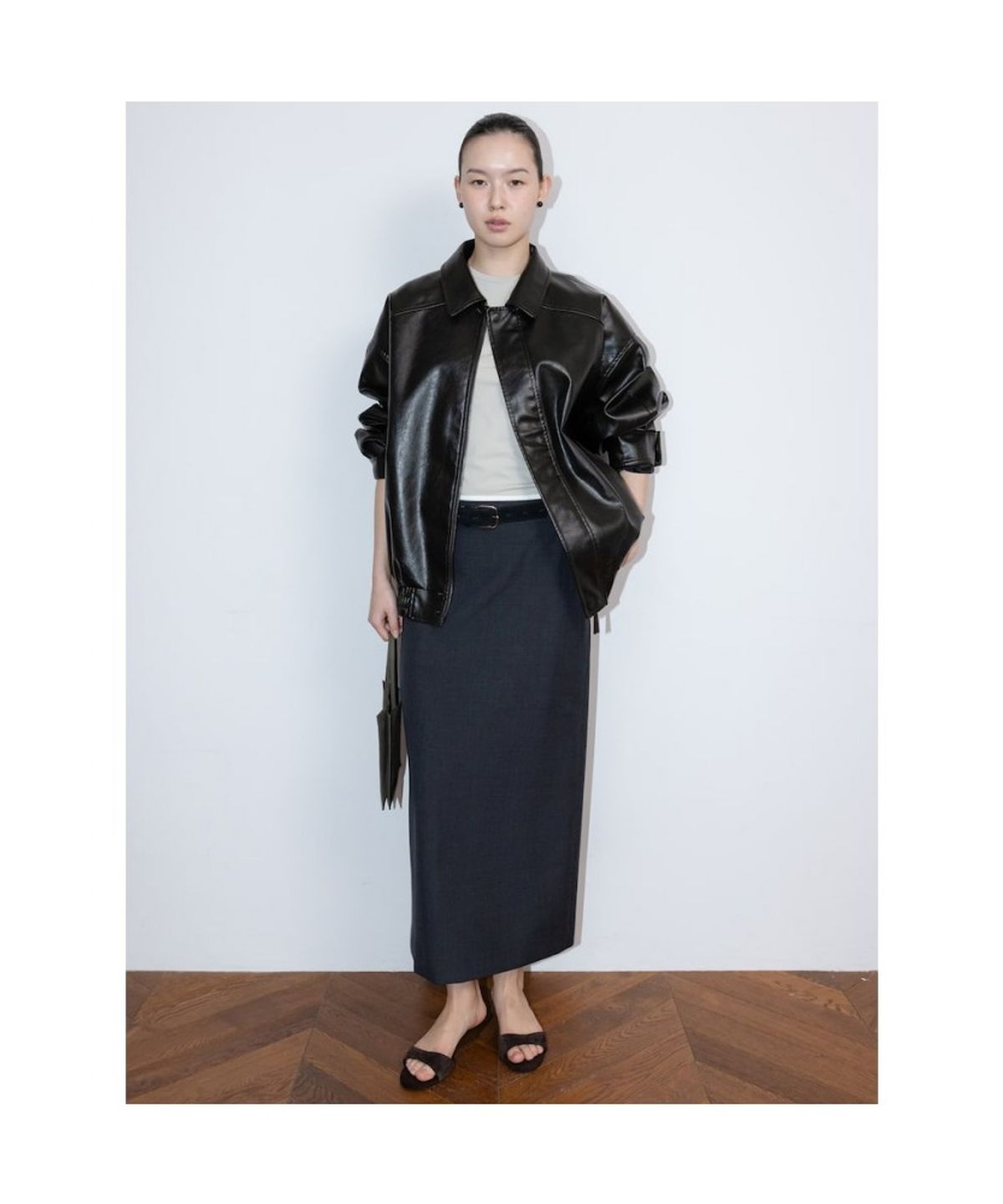 디애퍼처(THE APERTURE) [Unisex] 90S Hailey Jacket  Brown (TA6211A06D)