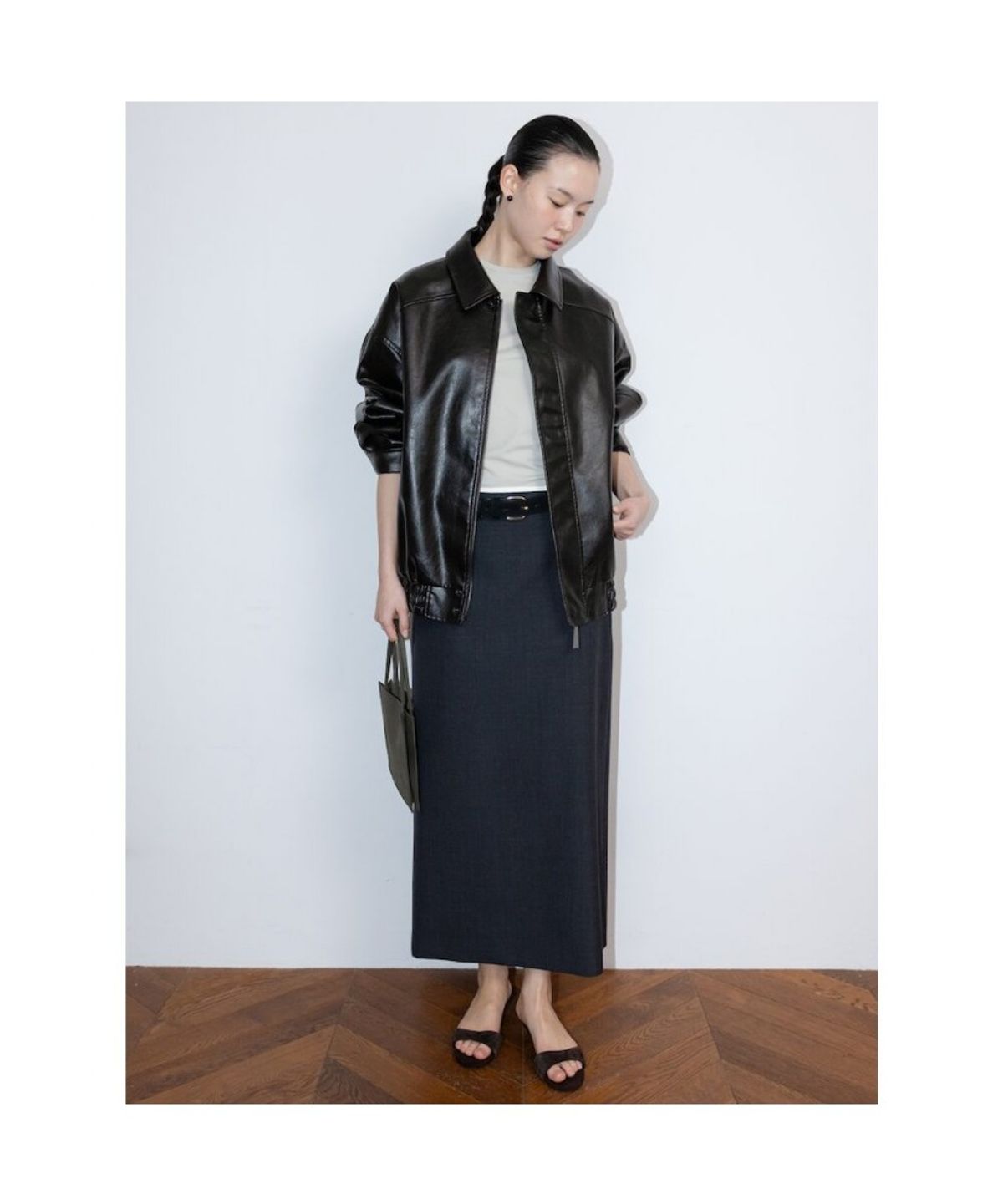 디애퍼처(THE APERTURE) [Unisex] 90S Hailey Jacket  Brown (TA6211A06D)