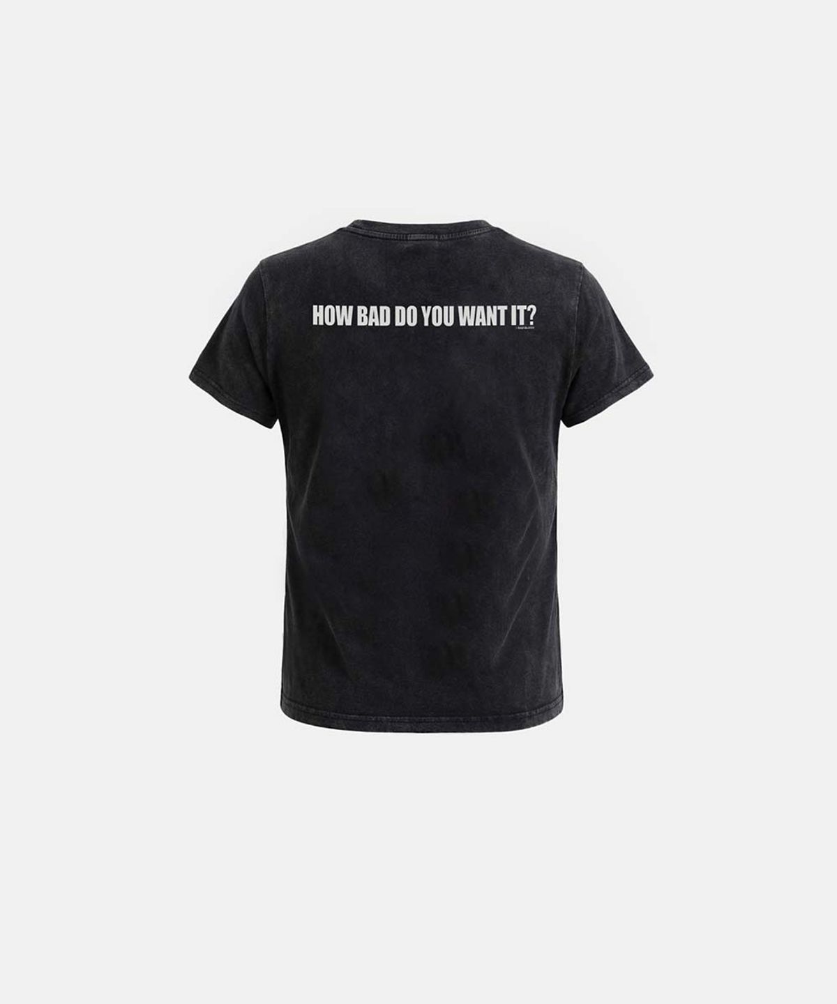 배드블러드(BADBLOOD) DO YOU WANT IT Short Sleeve T-Shirt - Black