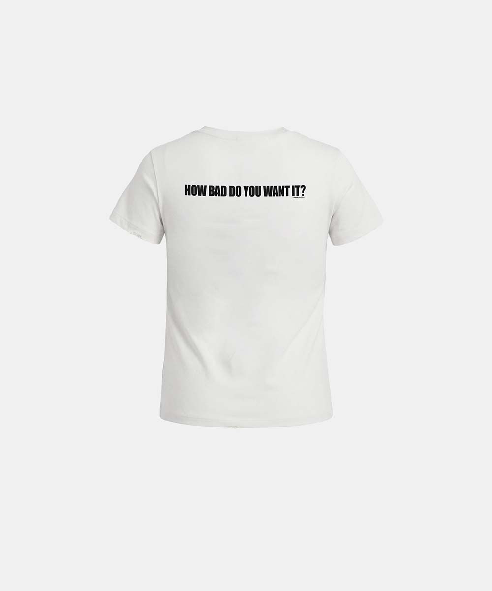 新品【BADBLOOD】Short Sleeve T-Shirt - White MUSINSA | BADBLOOD DO YOU WANT IT Short Sleeve T-Shirt - White