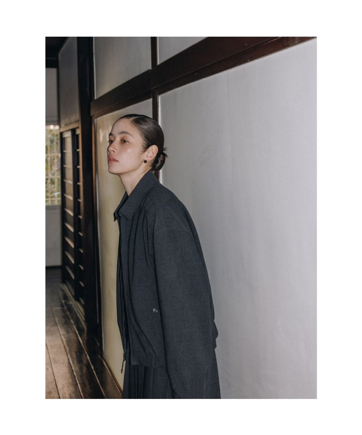 디애퍼처(THE APERTURE) MacReversible Blouson  Ash (TA6211A024)