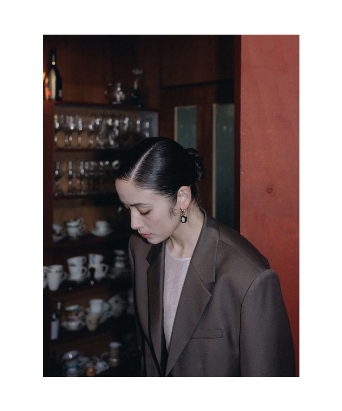 디애퍼처(THE APERTURE) Fred Tailored Jacket  Khaki (TA6211A09H)