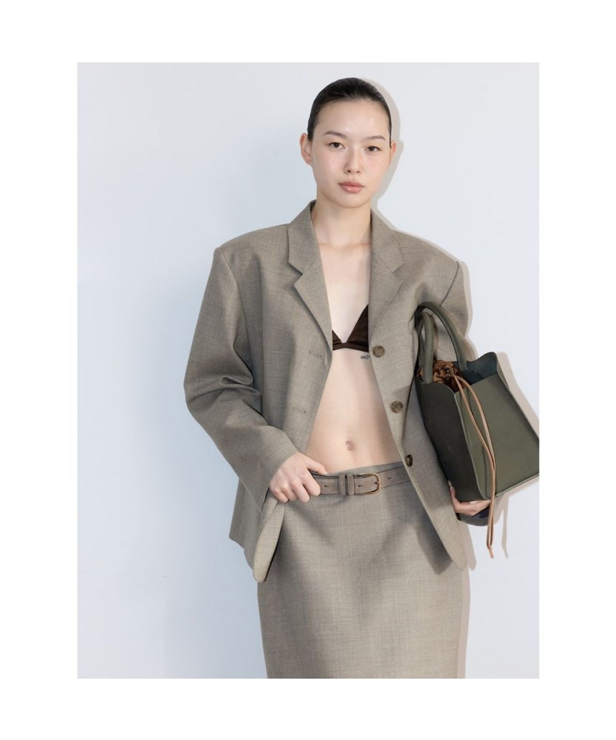 디애퍼처(THE APERTURE) 90S Single Jacket  Beige (TA6211A10A)