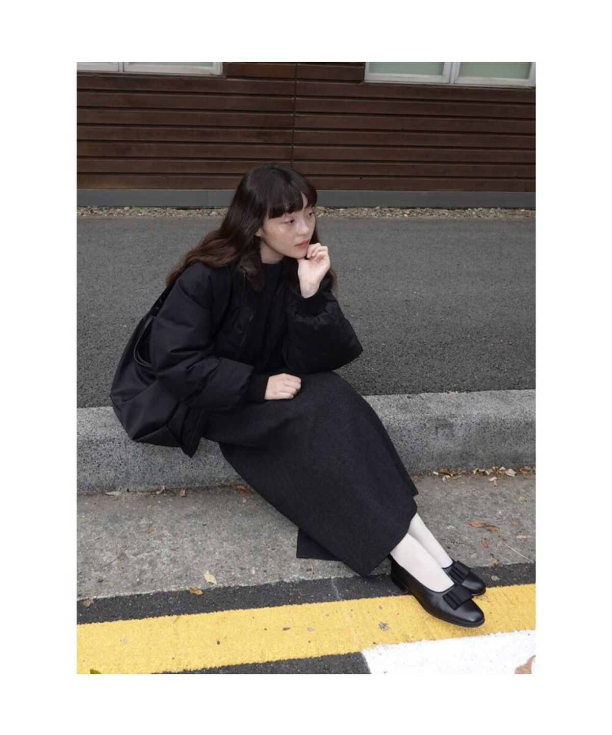 디애퍼처(THE APERTURE) Unisex P2 Puffer Jacket  Black (TA6139A085)