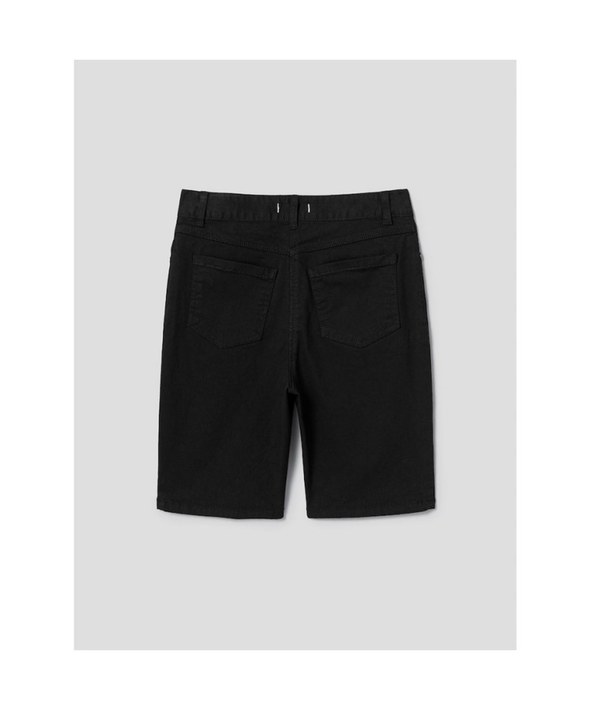 디애퍼처(THE APERTURE) Biker Denim Shorts  Black (TA5725A025)