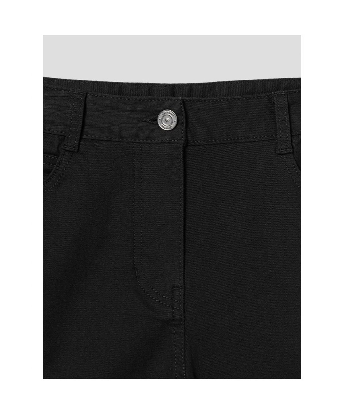 디애퍼처(THE APERTURE) Biker Denim Shorts  Black (TA5725A025)