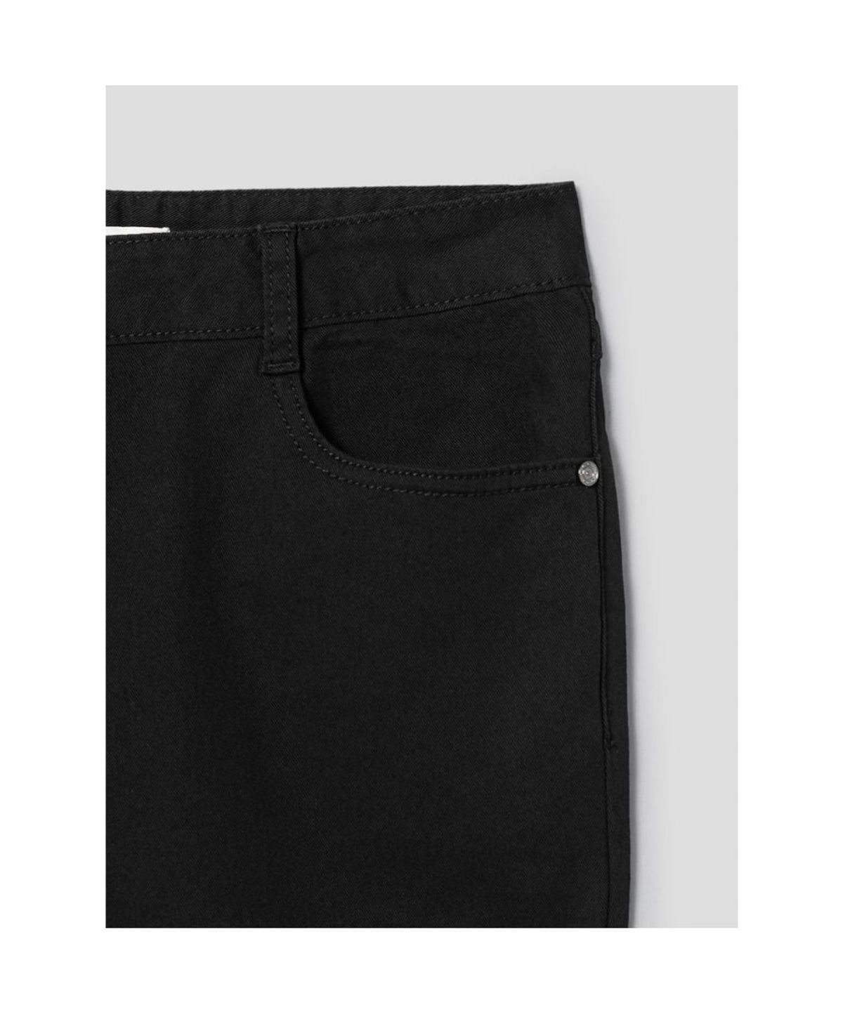 디애퍼처(THE APERTURE) Biker Denim Shorts  Black (TA5725A025)