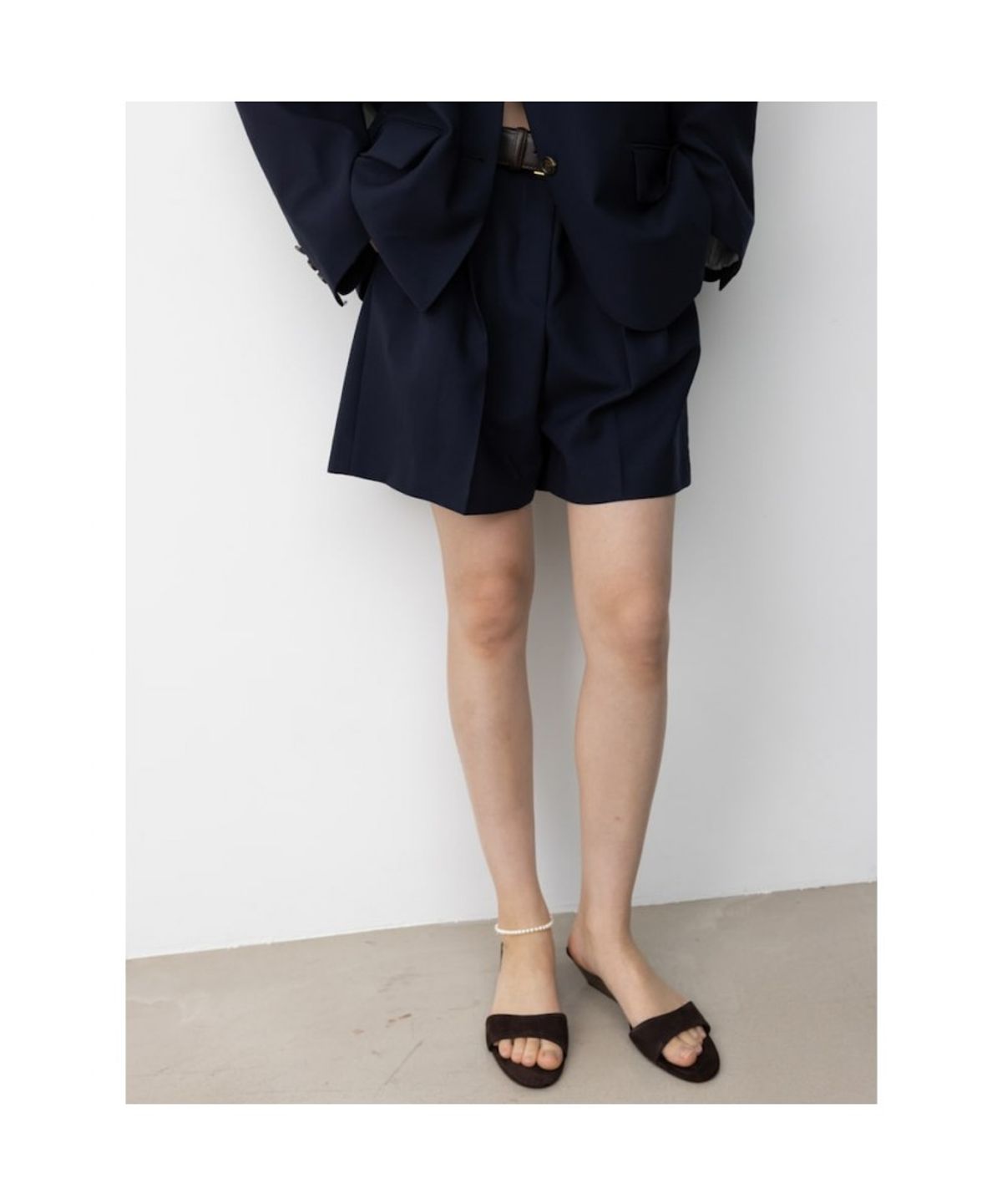 디애퍼처(THE APERTURE) Hudders Pants  Navy (TA5725A09R)