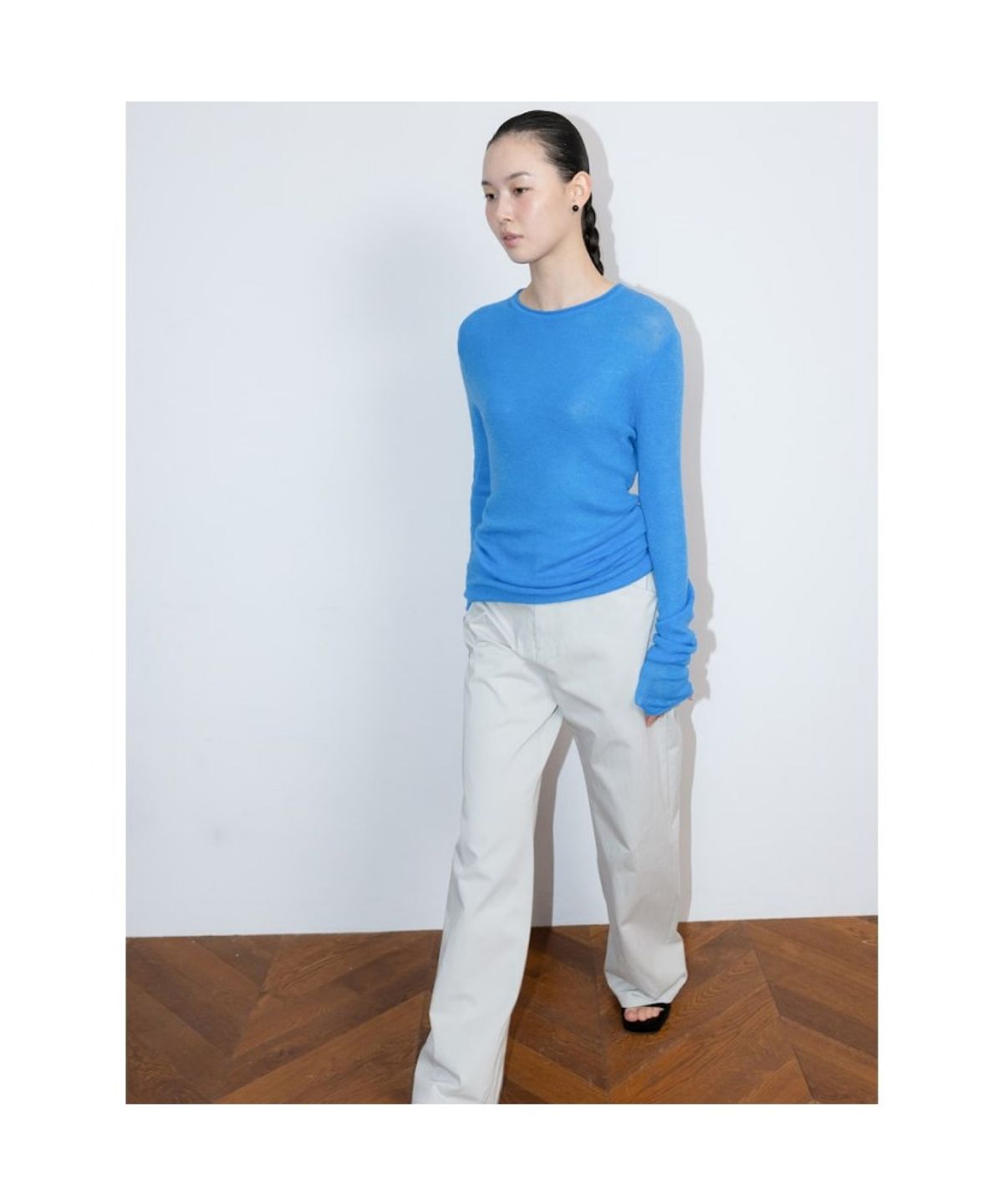 디애퍼처(THE APERTURE) 90s AUDE Pants  Grey (TA6221A033)