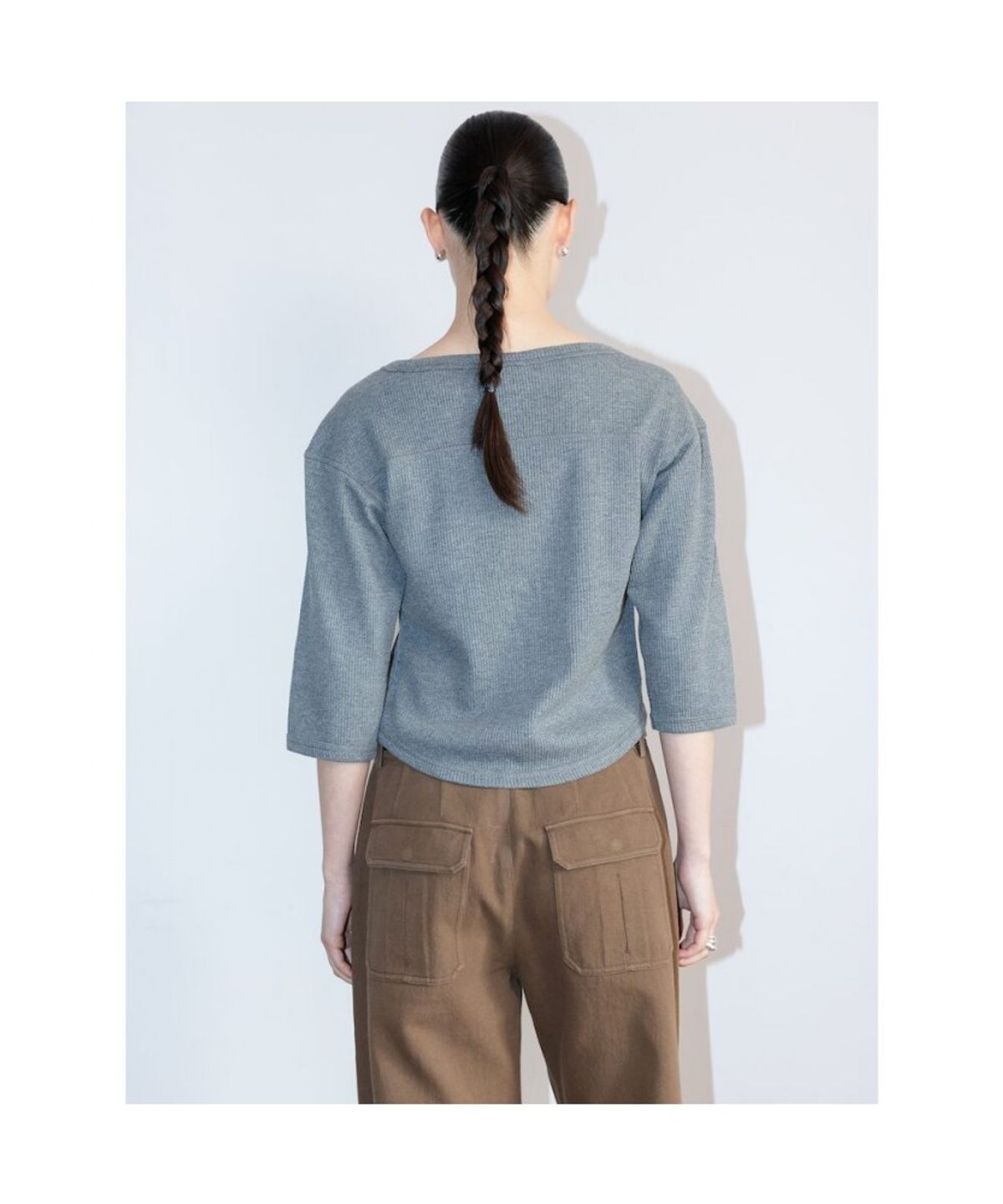 디애퍼처(THE APERTURE) 90s AUDE Pants  Brown (TA6221A03D)