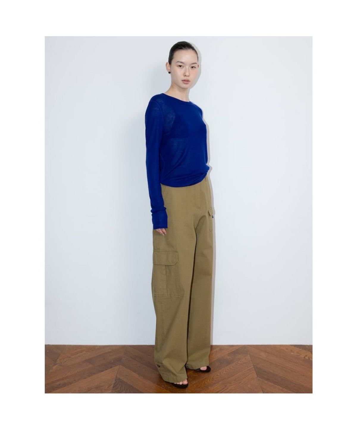 디애퍼처(THE APERTURE) Carpenter Loose Pants  Mustard (TA6121A01G)