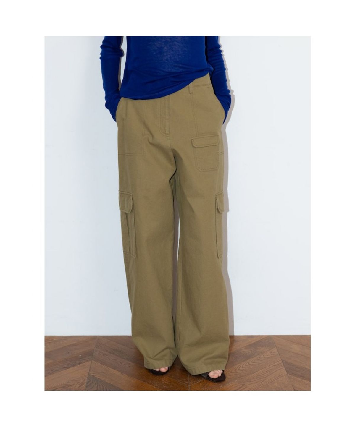 디애퍼처(THE APERTURE) Carpenter Loose Pants  Mustard (TA6121A01G)