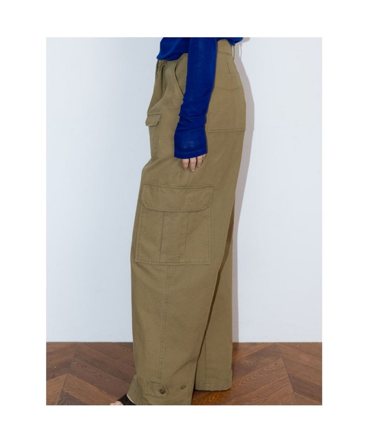 디애퍼처(THE APERTURE) Carpenter Loose Pants  Mustard (TA6121A01G)