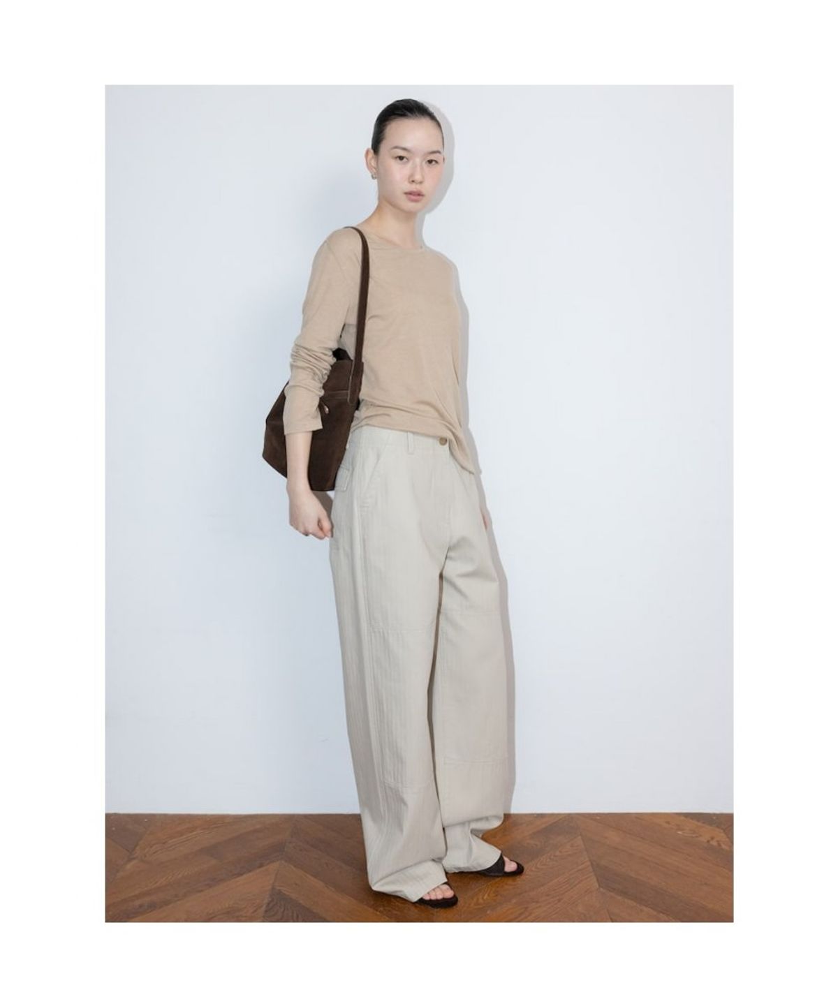 디애퍼처(THE APERTURE) 90s Fatigue Pants  Ivory (TA6221A040)