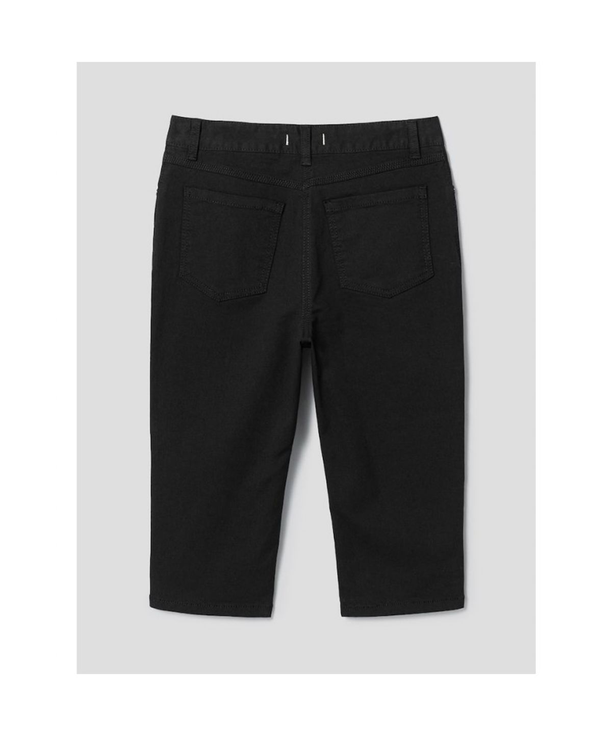 디애퍼처(THE APERTURE) Biker Denim Midi Pants  Black (TA5725A085)