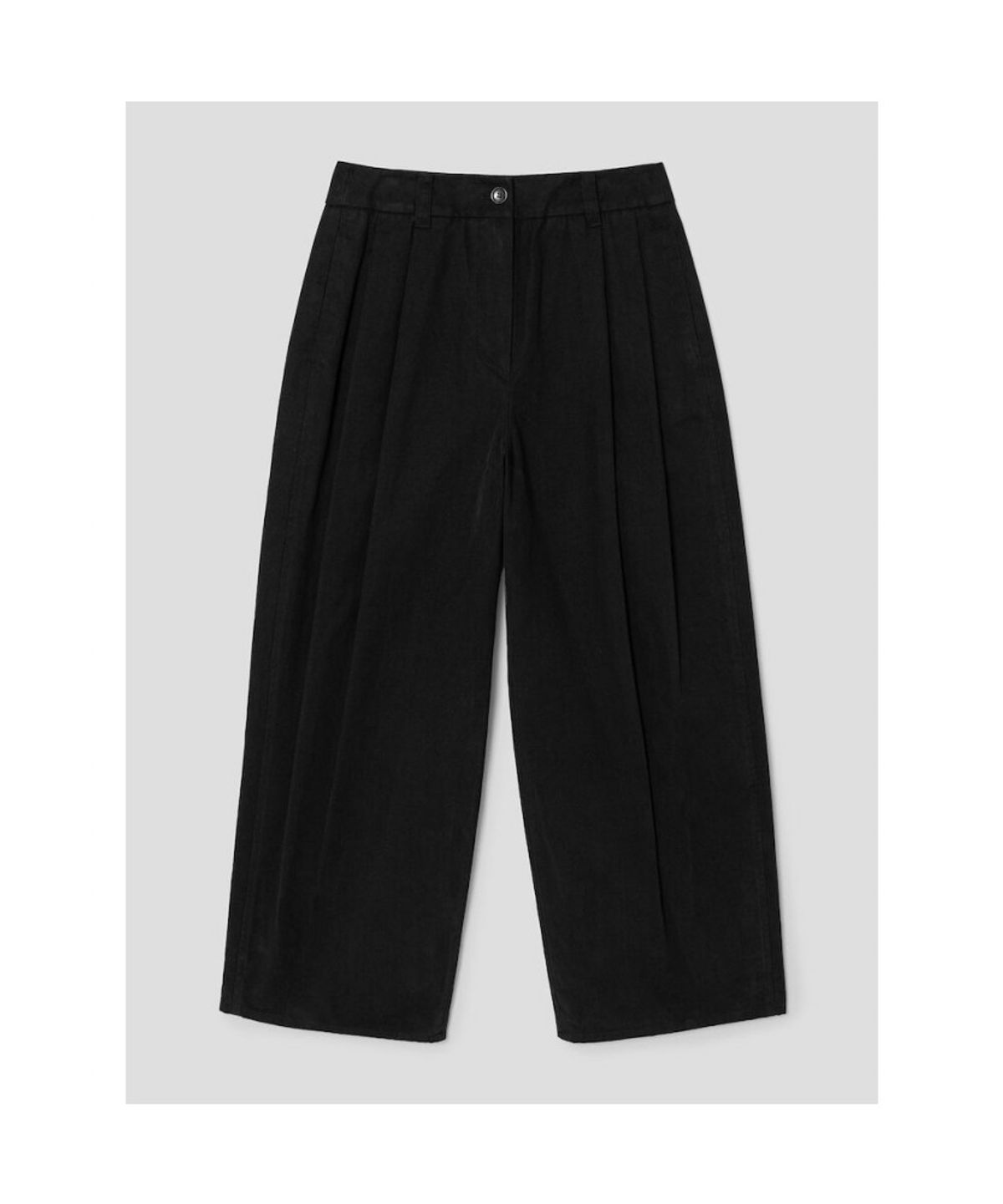 디애퍼처(THE APERTURE) Over Tuck Pants  Black (TA5X21A015)