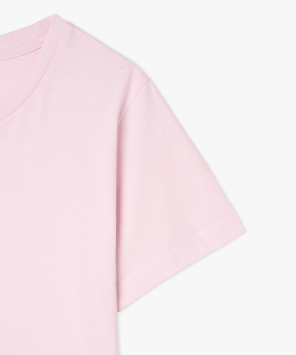 38컴온커먼(38COMEONCOMMON) Regular Cotton T-Shirt (Light Pink)