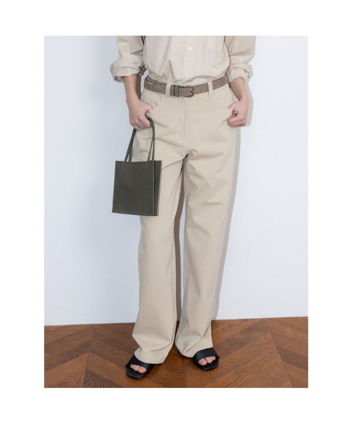디애퍼처(THE APERTURE) Slim Chino Pants  Beige (TA6221A02A)