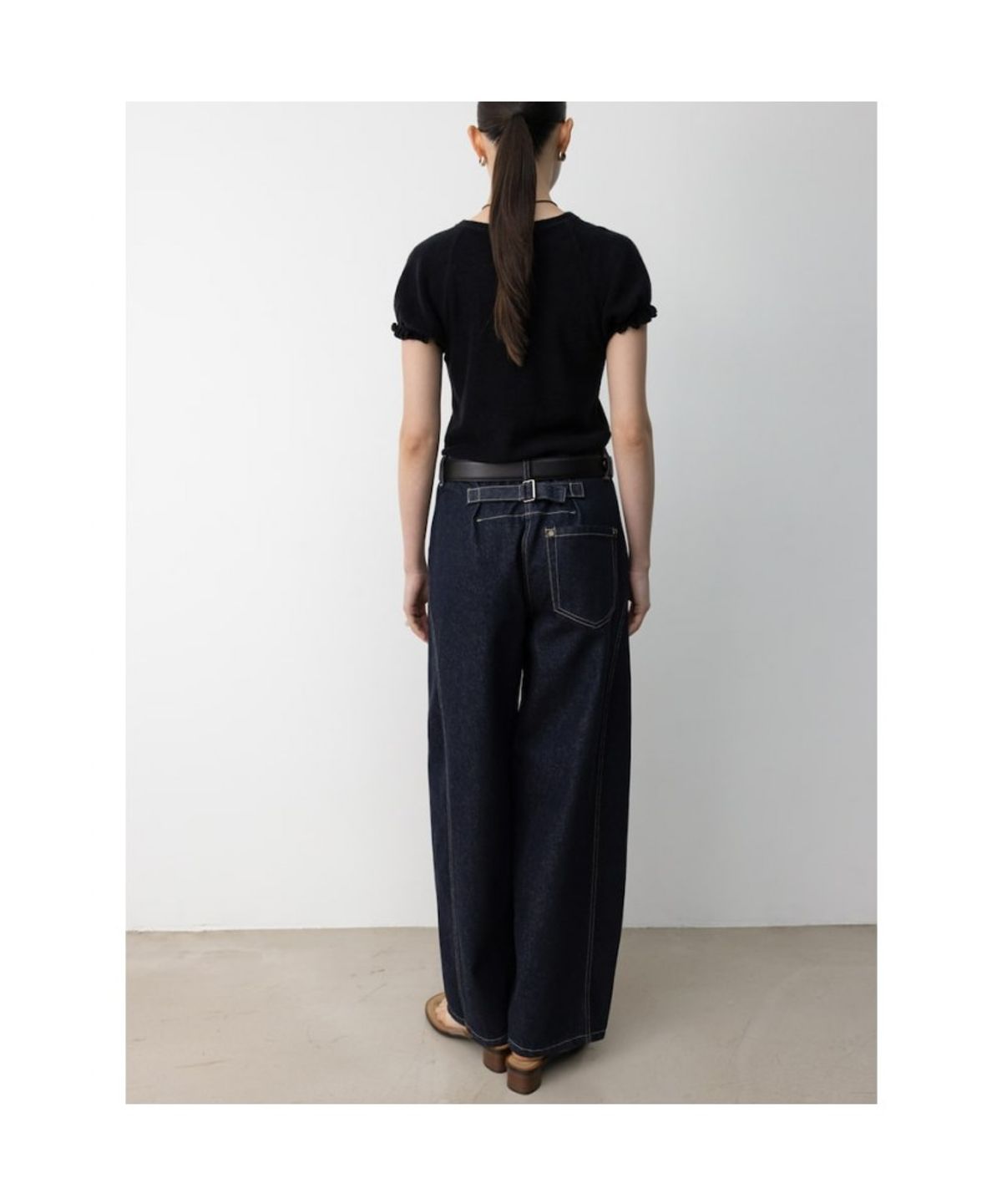 디애퍼처(THE APERTURE) Barbara Denim Pants  Blue (TA5721A08P)