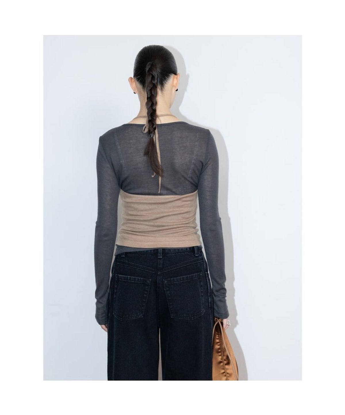 디애퍼처(THE APERTURE) Aperture O Denim   Black (TA6221A015)