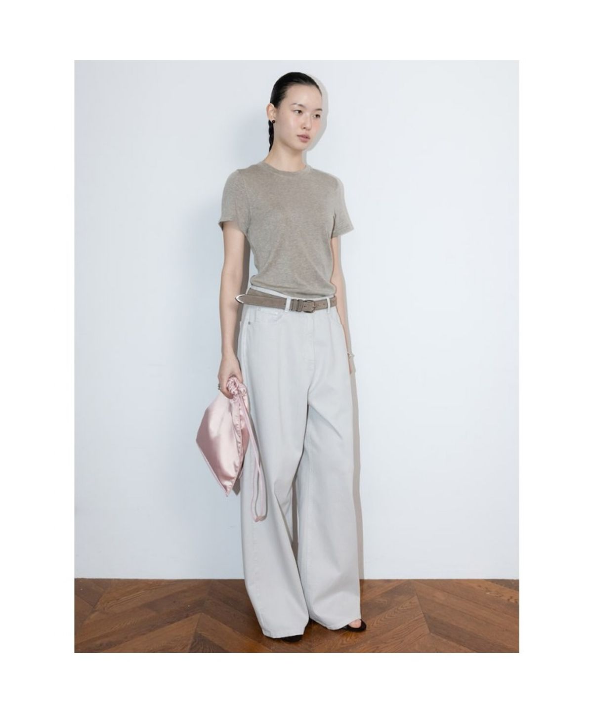 디애퍼처(THE APERTURE) Owen Boxy Denim Pants  Grey (TA6221A073)