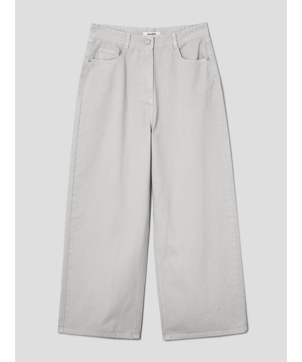 디애퍼처(THE APERTURE) Owen Boxy Denim Pants  Grey (TA6221A073)