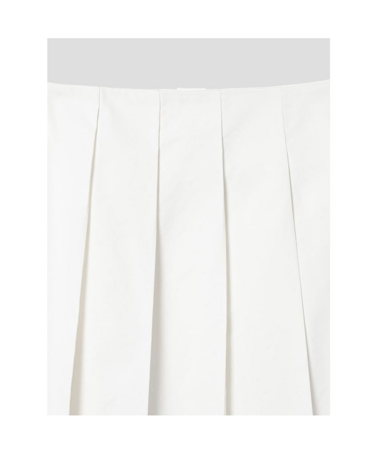 디애퍼처(THE APERTURE) Katie Pleated Skirt  White (TA5727A121)