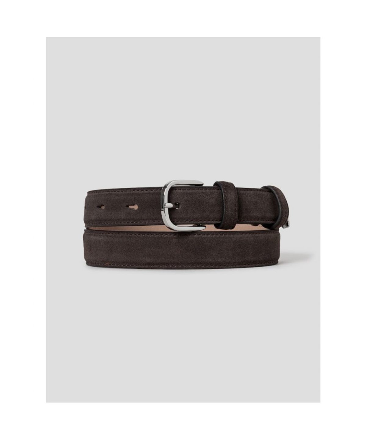 디애퍼처(THE APERTURE) Aperture Suade Belt  Brown (TA628ZA02D)