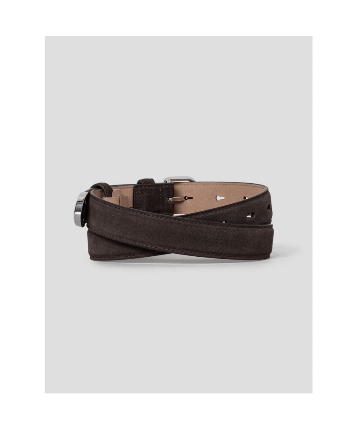 디애퍼처(THE APERTURE) Aperture Suade Belt  Brown (TA628ZA02D)