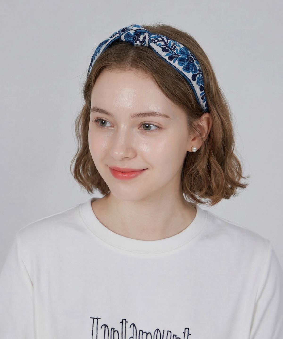 마이아(MAIA) 블루 쟈스민 머리띠