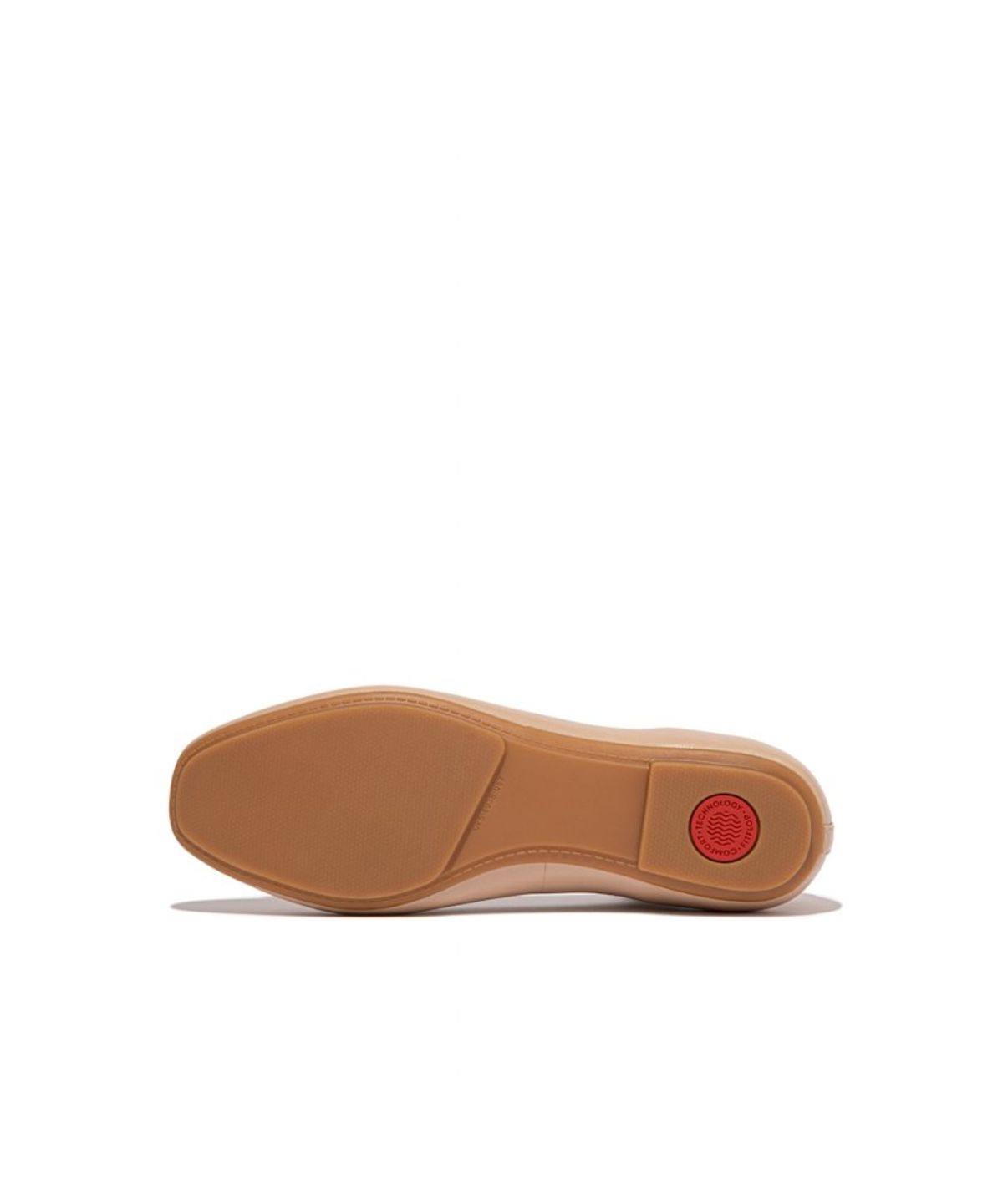 핏플랍(FITFLOP) [델리카토] 여성 리본 소프트 레더 발레리나 플랫슈즈 - 클래식 베이지 (FT59K2M10A)