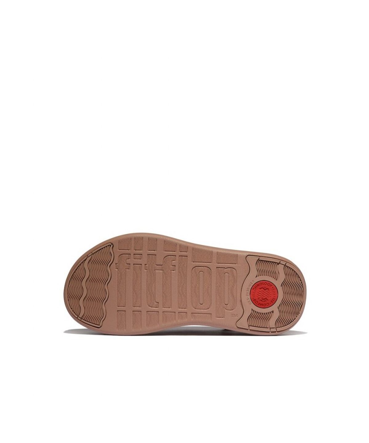 핏플랍(FITFLOP) [F모드] 여성 스택 퀼티드 레더 백스트랩 플립플랍 샌들  클래식 베이지 (FT59K2T01A)