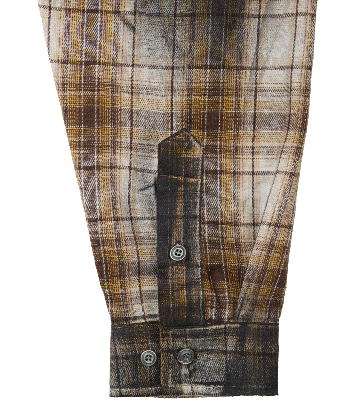 더 오피셜 레퓨지(THE OFFICIAL REFUGE) HAND OIL BRUSHED SHIRT BEIGE