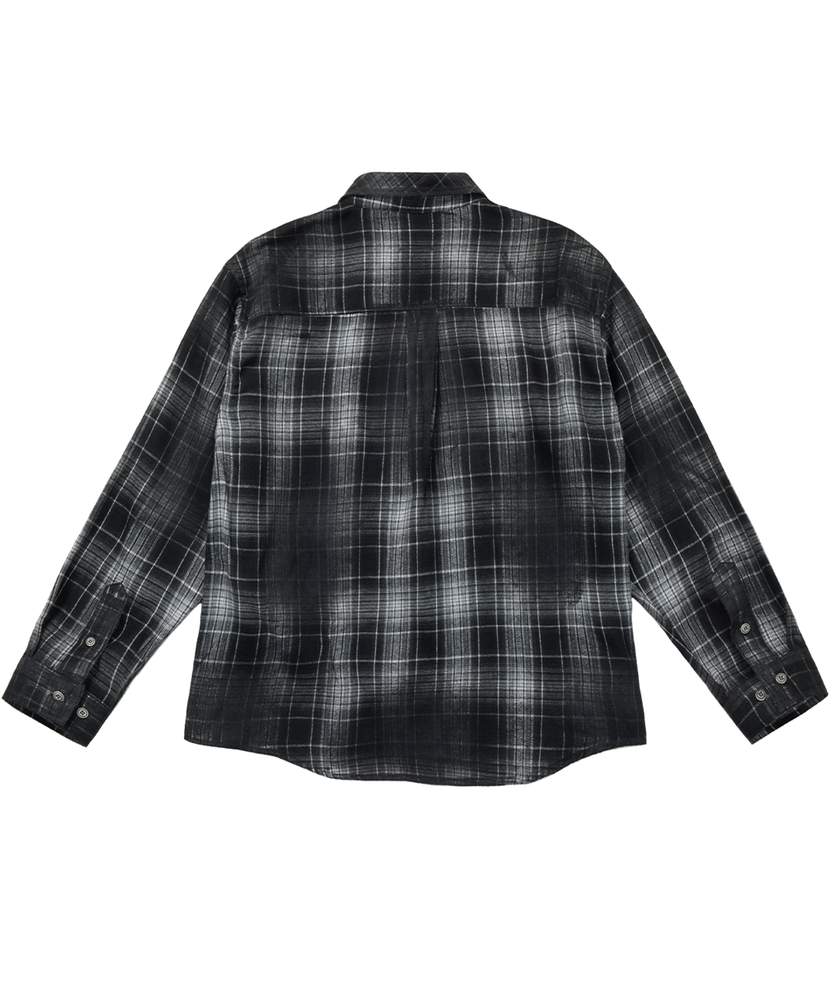 더 오피셜 레퓨지(THE OFFICIAL REFUGE) HAND OIL BRUSHED SHIRT BLACK