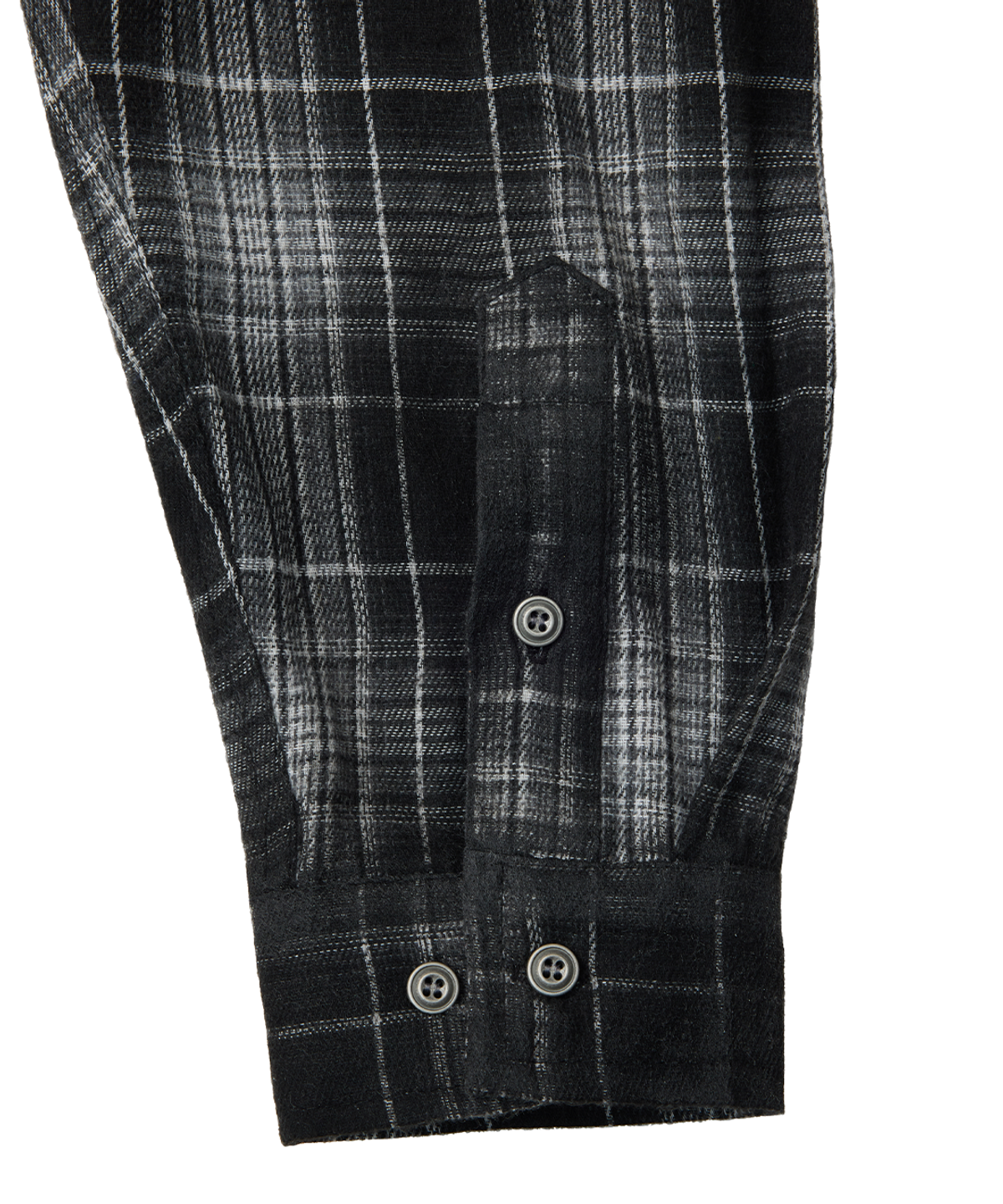 더 오피셜 레퓨지(THE OFFICIAL REFUGE) HAND OIL BRUSHED SHIRT BLACK