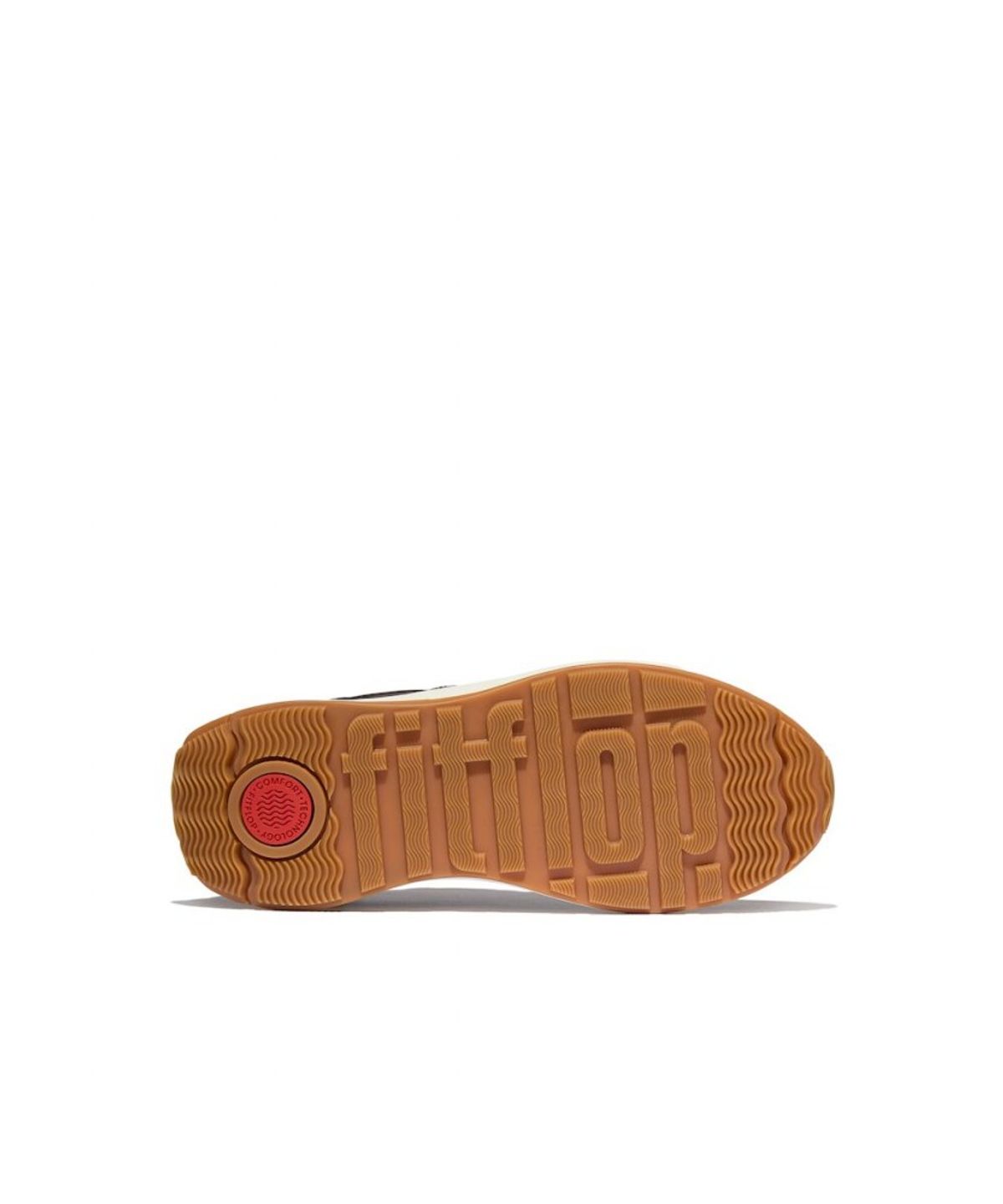 핏플랍(FITFLOP) [F-모드] 여성 레더/스웨이드 플랫폼 스니커즈 - 초콜릿 브라운/크림 (FT59K2N20D)