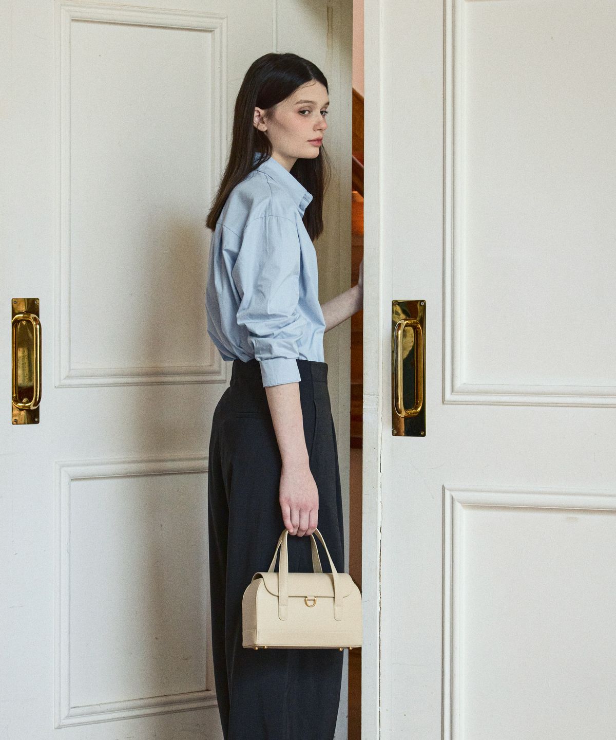 앤드희(ANDHEE) Poundi Bag_Cream Ivory