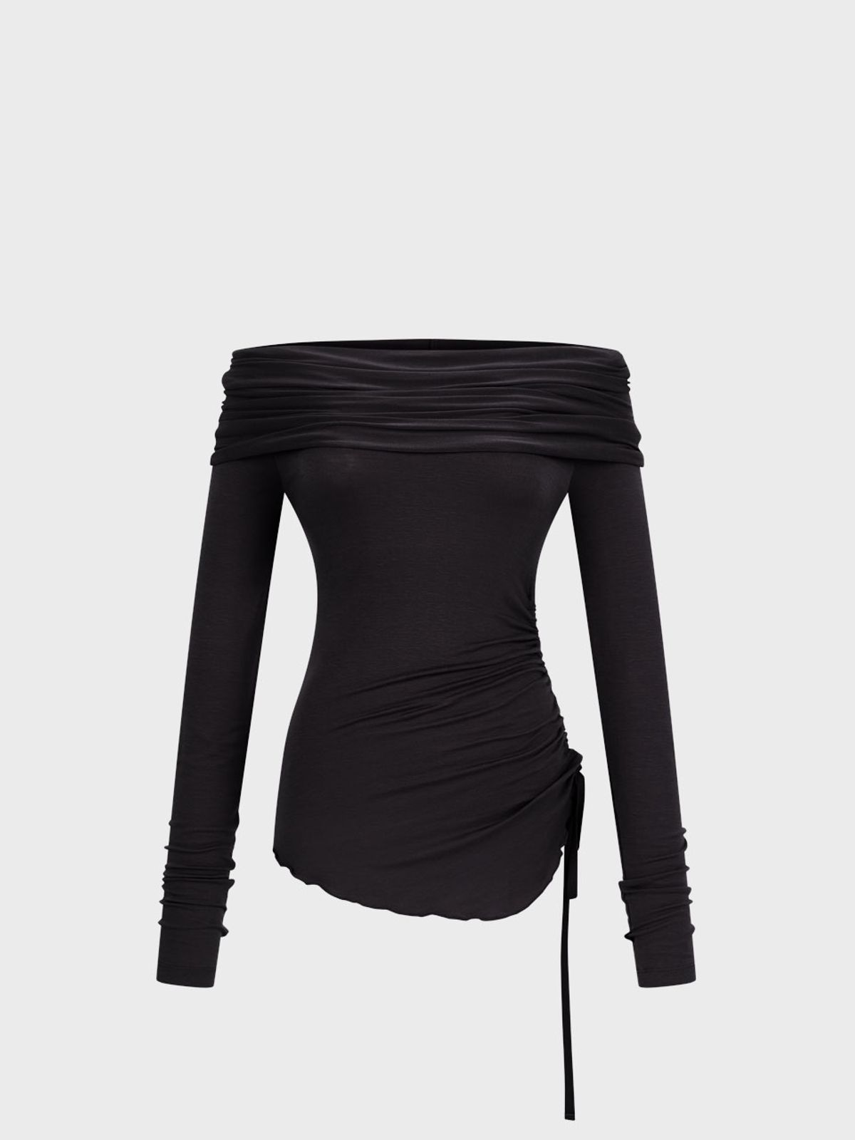 비수스(VISUS) Two-way Strap Top_Black