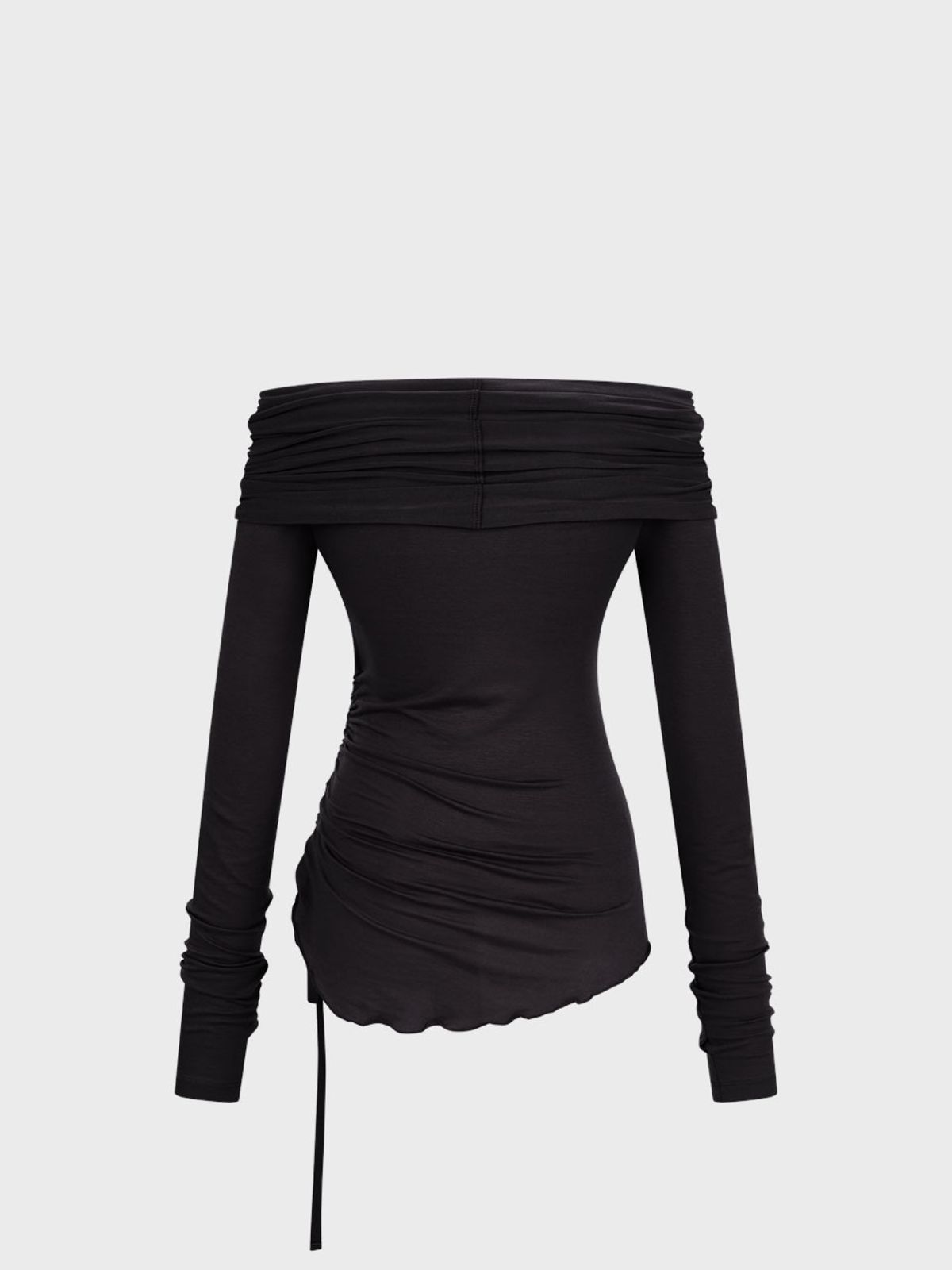 비수스(VISUS) Two-way Strap Top_Black