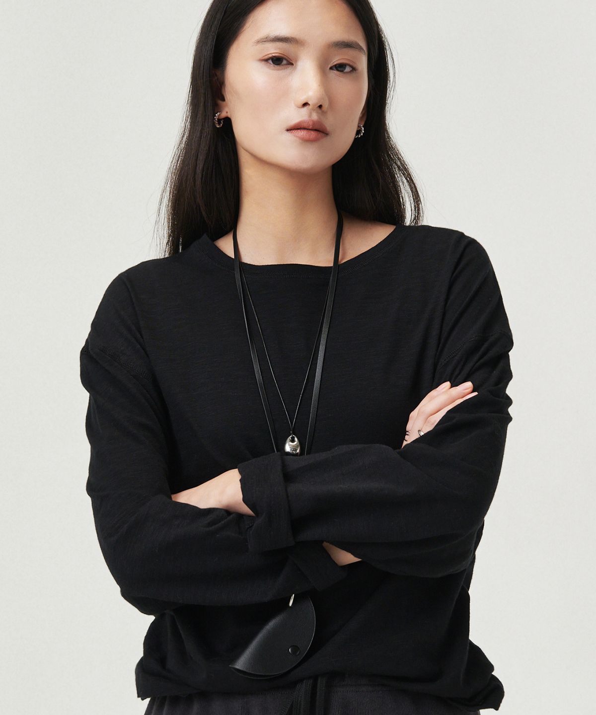 로브로브(LOVLOV) LOOSE SLUB TEE