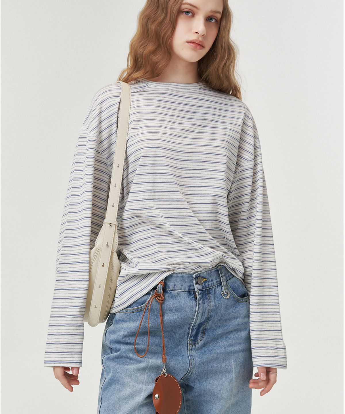 로브로브(LOVLOV) LOOSE SLUB TEE