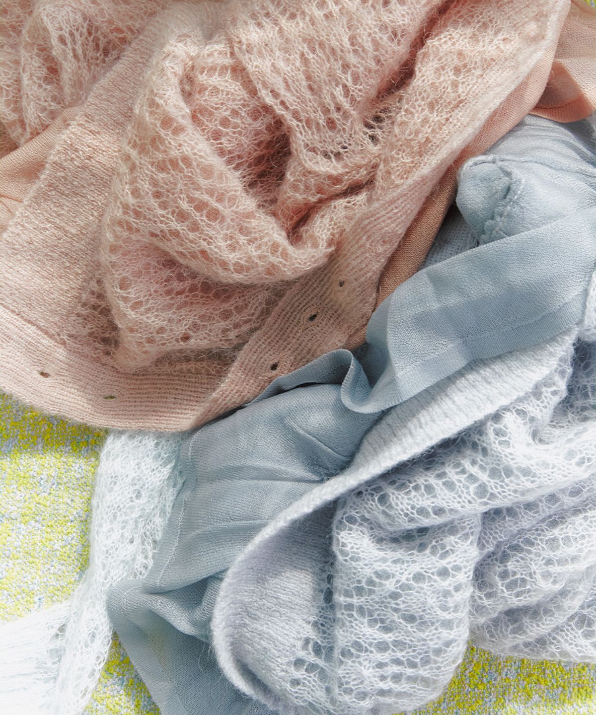 클로르(CLOR) MOHAIR SHEER CARDIGAN - 3 colors