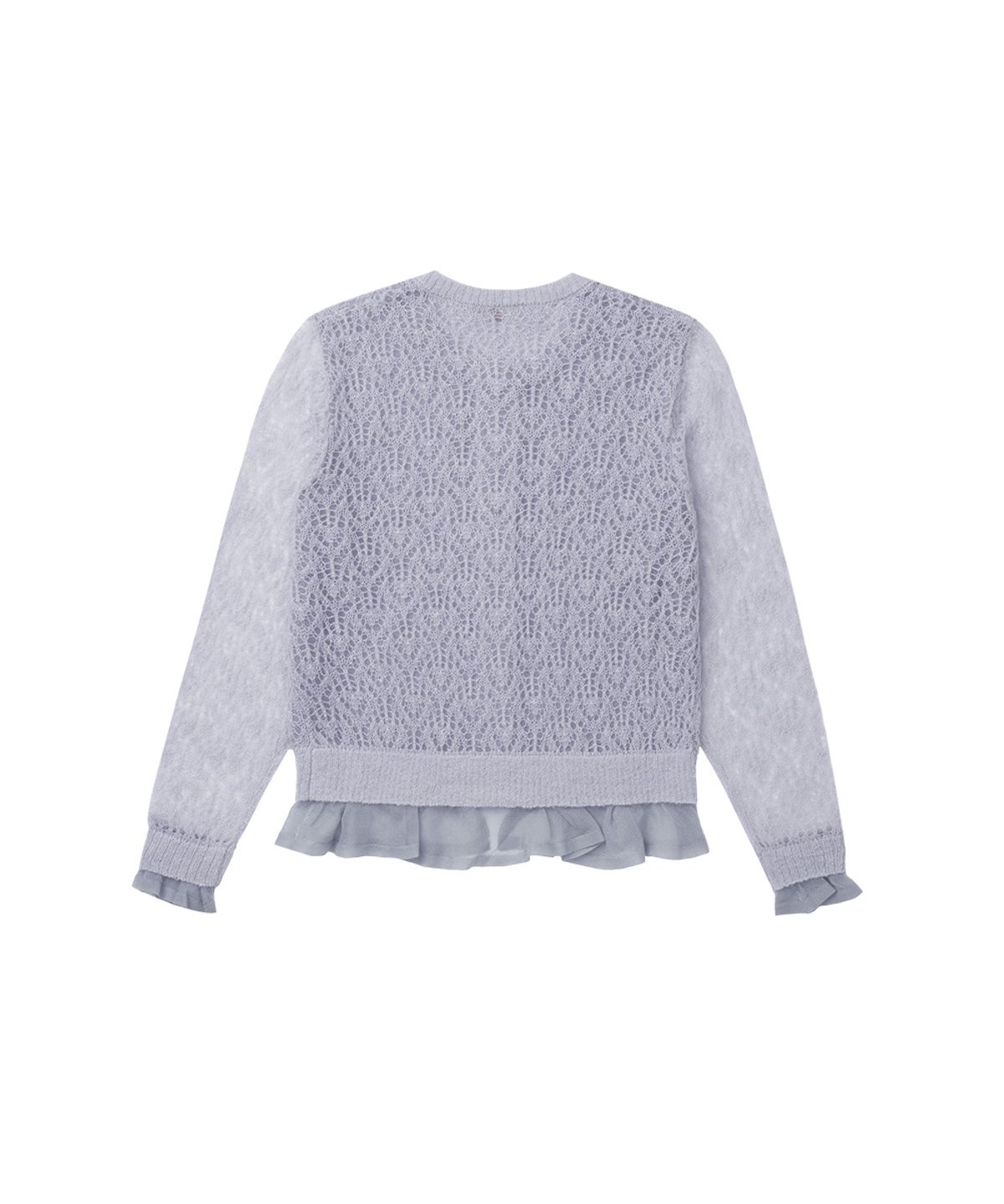 클로르(CLOR) MOHAIR SHEER CARDIGAN - 3 colors