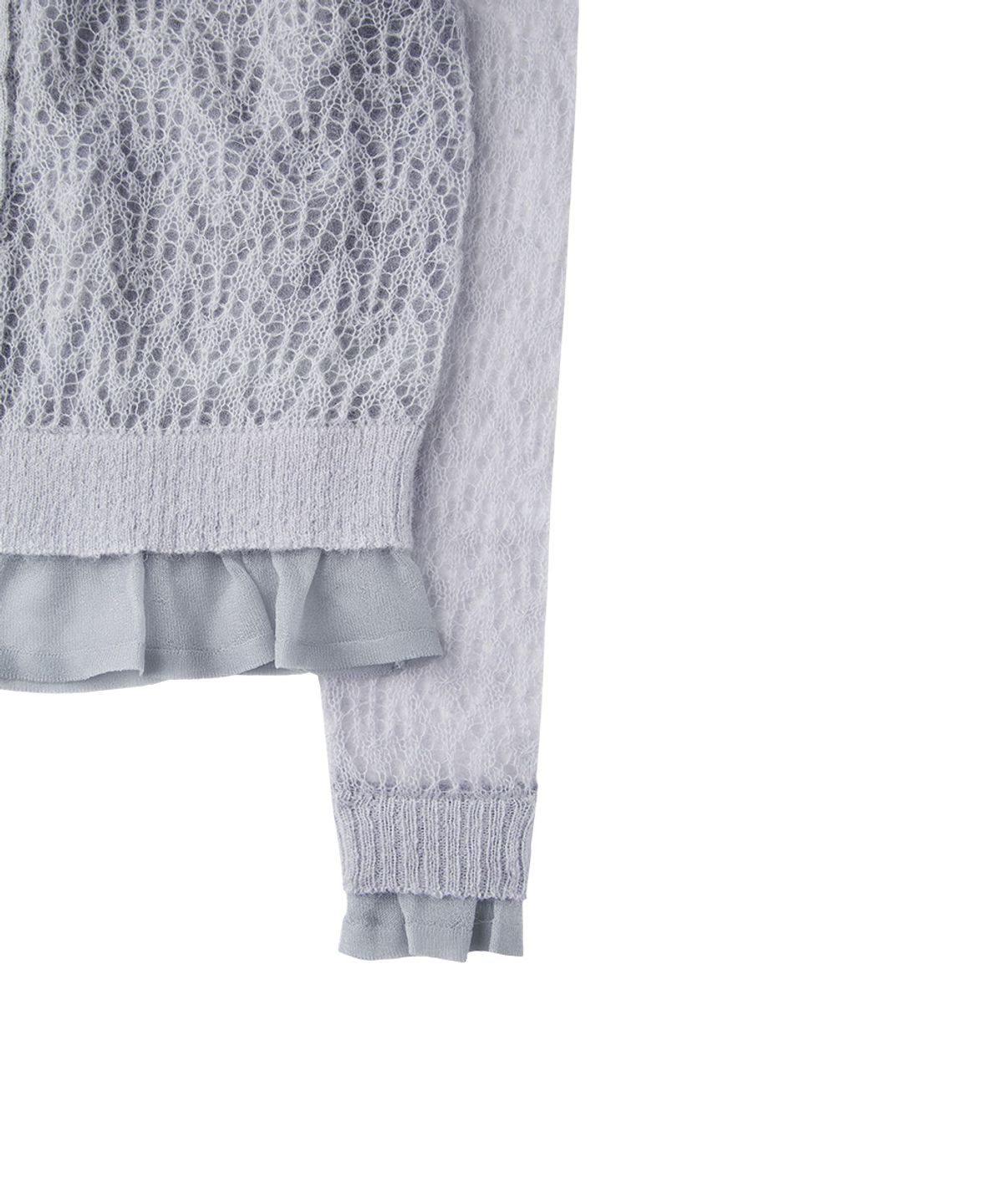 클로르(CLOR) MOHAIR SHEER CARDIGAN - 3 colors