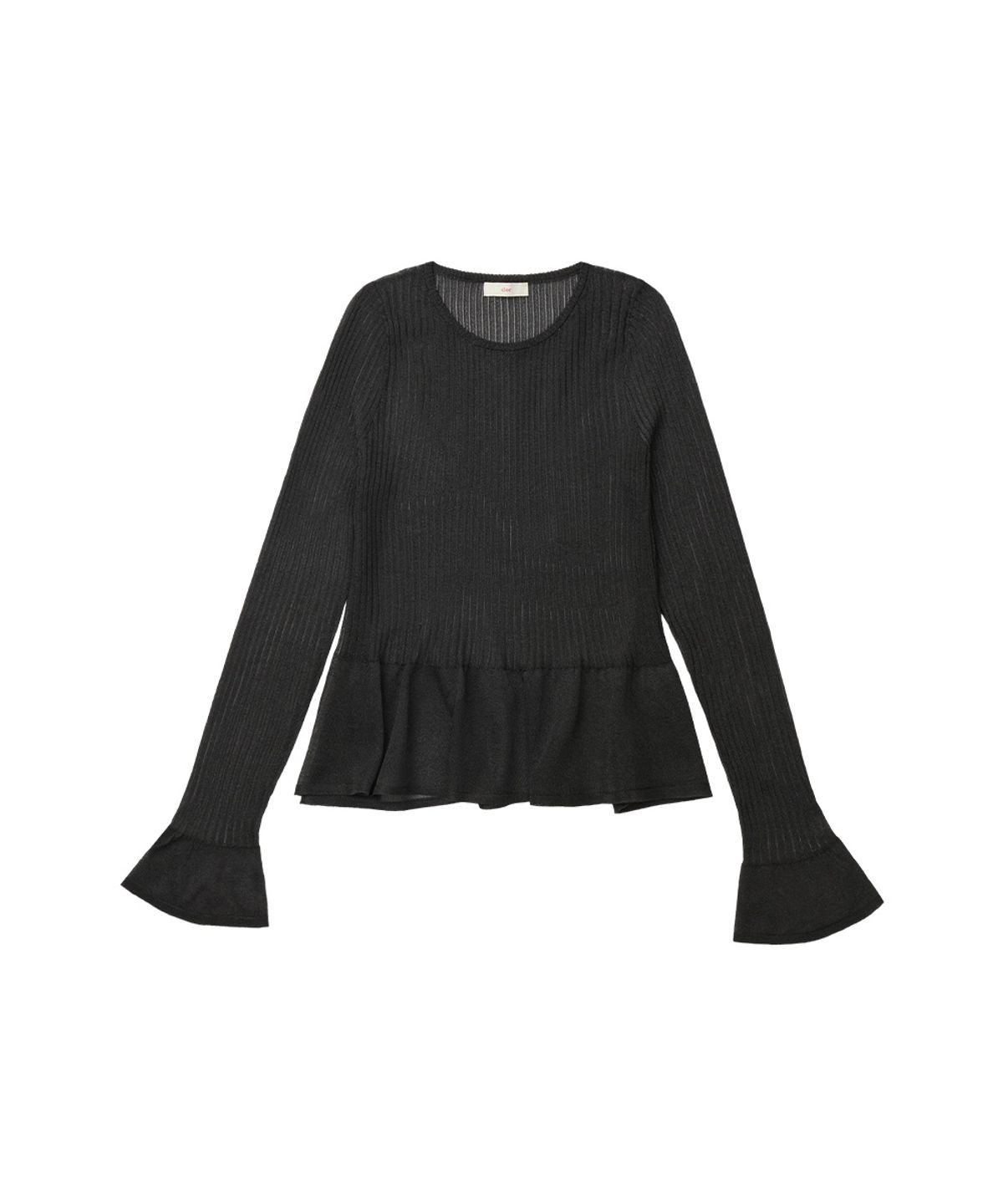 클로르(CLOR) SHEER KNIT TOP - 3 colors