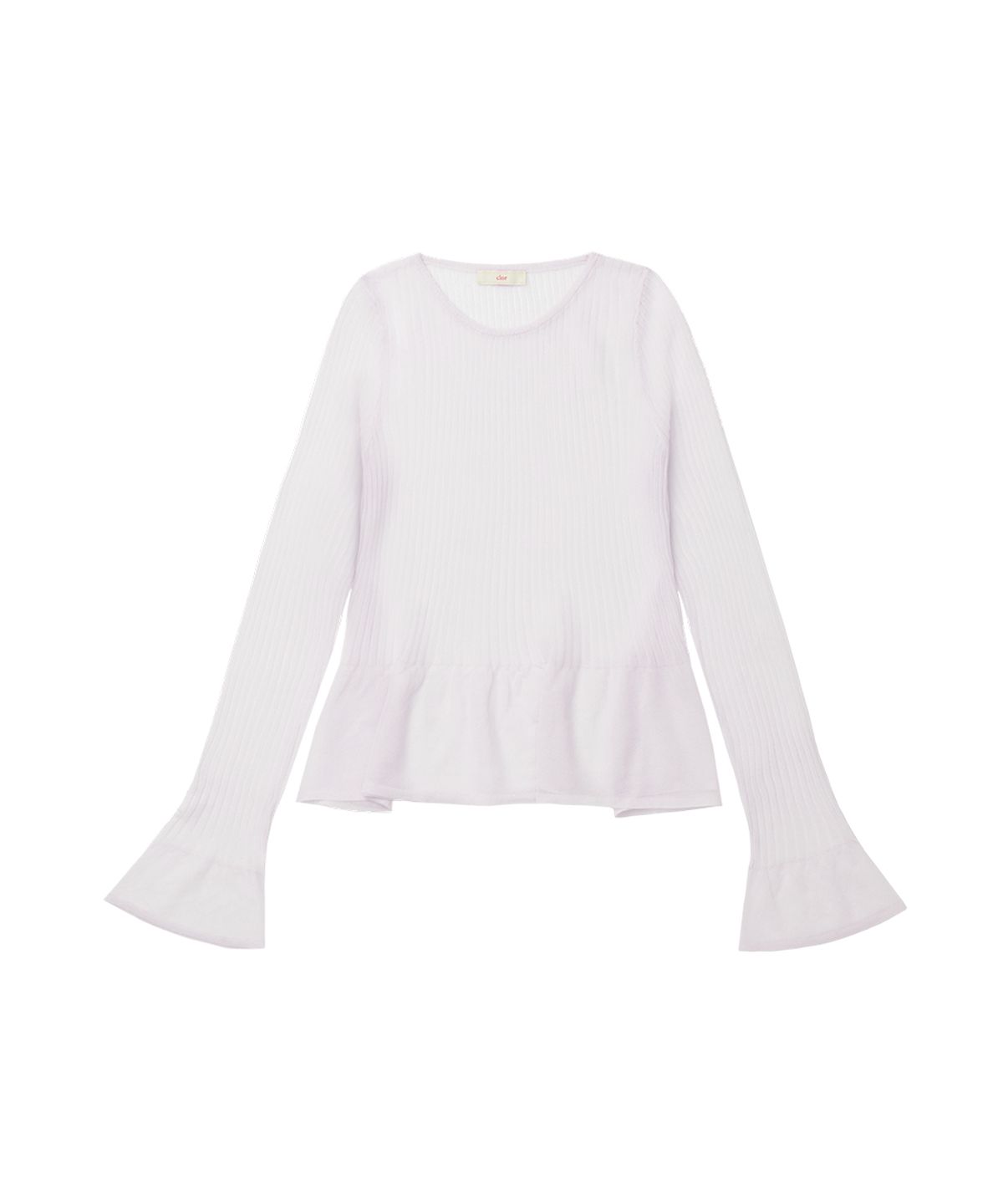 클로르(CLOR) SHEER KNIT TOP - 3 colors