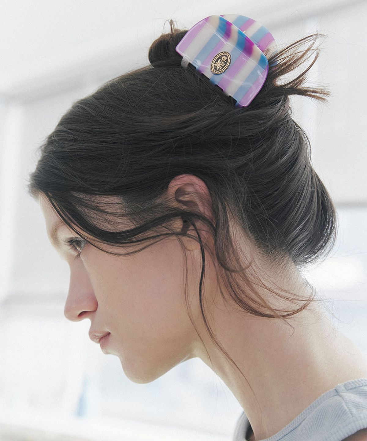 클로르(CLOR) HALF MOON HAIRCLAW - 3 colors