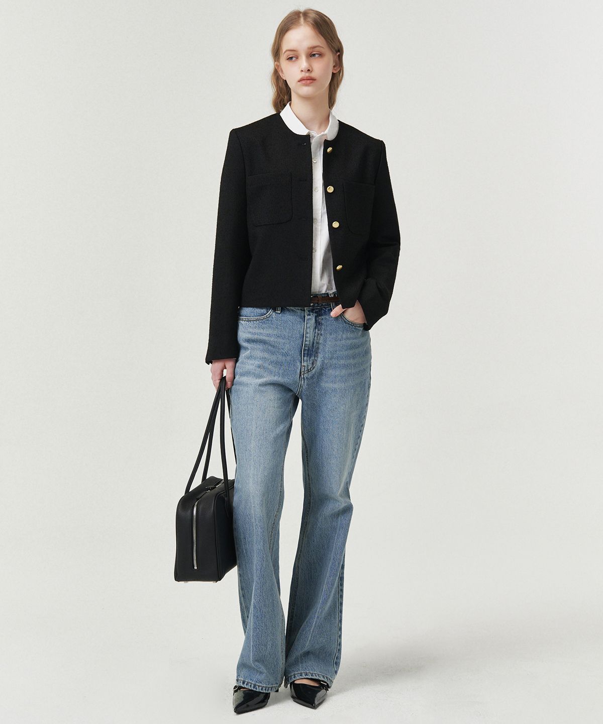 로브로브(LOVLOV) GOLDEN TWEED JACKET